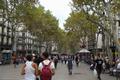Las Ramblas (1.259 m lang) verbindet die Pla�a de Catalunya mit dem Hafen.