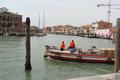 TNT-Botendienst in Murano.